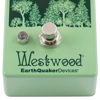 EarthQuaker Devices Westwood Translucent Drive Manipulator 2018 - Present Seafoam Green / Green Print image 4