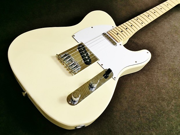 Fender Japan 1986-87 TL-33 Standard Telecaster MIJ White - TL-STD