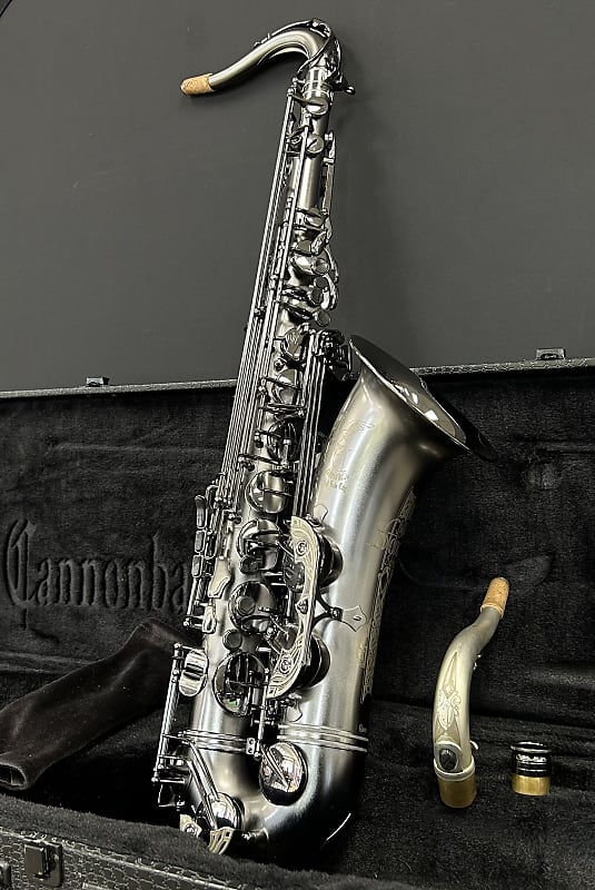 Cannonball Big Bell Stone Series Raven T5 Tenor Sax 2 Necks - | Reverb