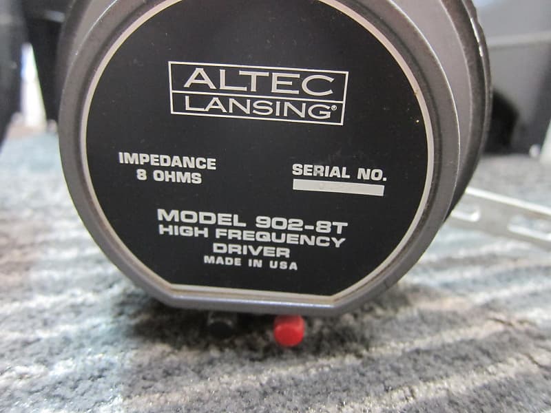 Pr Vintage Altec VOT 511B Horns + 902-8T Drivers, 1970s/80s Pr Vintage Altec VOT 511B Horns + 902-8T Drivers, 1970s/80s