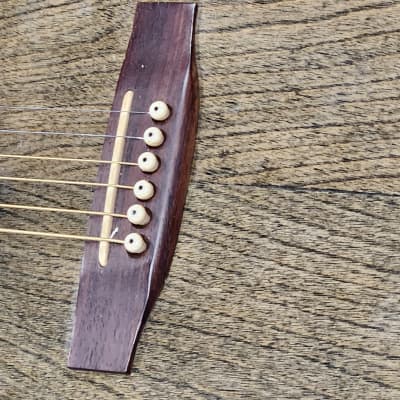 Art & Lutherie Prototype 1994 - Wild cherry acoustic guitar from Canada image 9