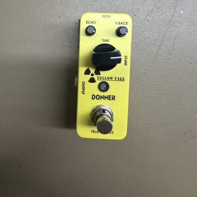 Donner Yellow Fall Analog Delay 2010s - Yellow for sale