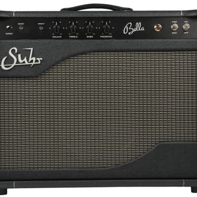 Suhr Bella Hand-Wired Tube Combo in Black with Tolex Front image 1