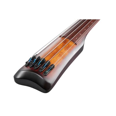 Ibanez UB805 UB Upright 5-String Bass, Jatoba Fretboard, Mahogany Oil Burst image 5