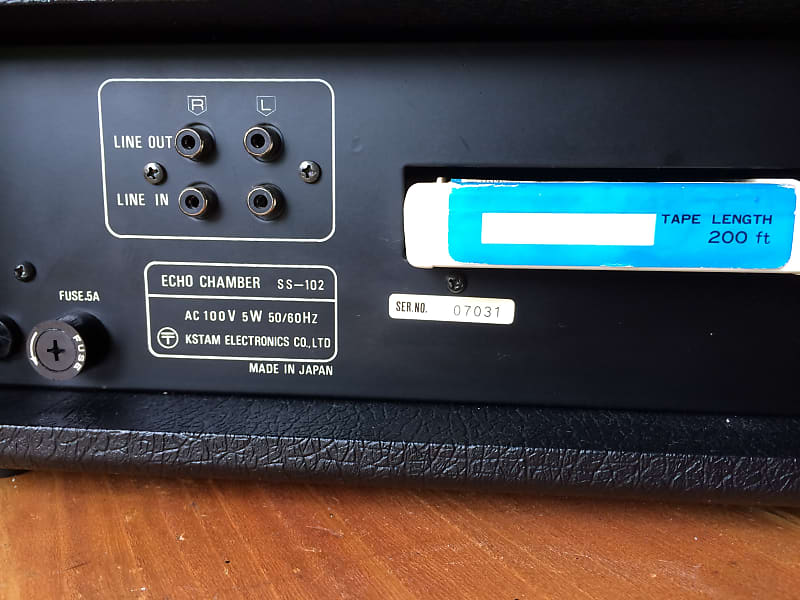 KASTAM SS-102 (custom) Tape echo. 8 track. late 1970s Black KASTAM SS-102 (custom) Tape echo. 8 track. late 1970s Black