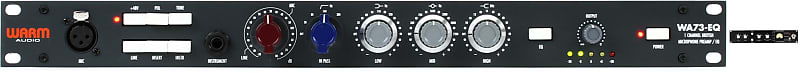 Warm Audio WA73-EQ Microphone Preamp & EQ  Bundle with Black Lion Audio Seventeen FET Limiting Amplifier image 1