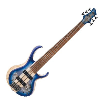 Ibanez BTB846CBL BTB Standard 6-String Bass - Cerulean Blue Burst Low Gloss for sale