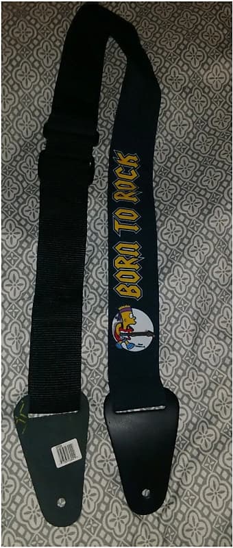 Simpsons deals guitar strap