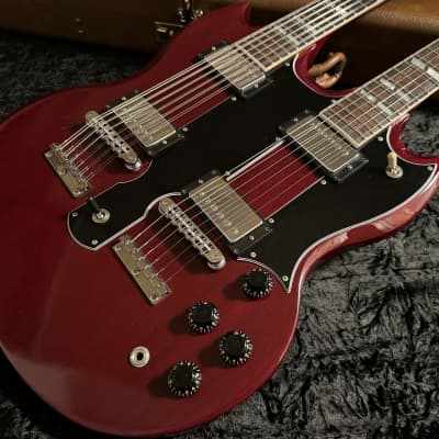 Gibson EDS-1275 Double Neck 1992 - Cherry image 1