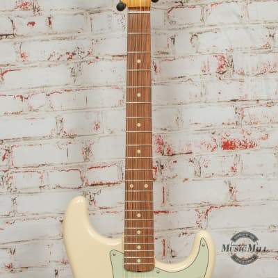 Fender Vintera 60's Stratocaster Modified Electric Guitar Olympic White image 3