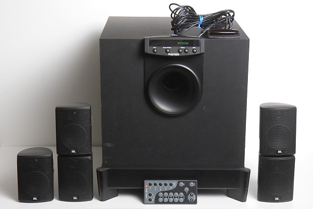JBL ESC 300 Complete 5.1 Home Cinema System - 5 Speakers and
