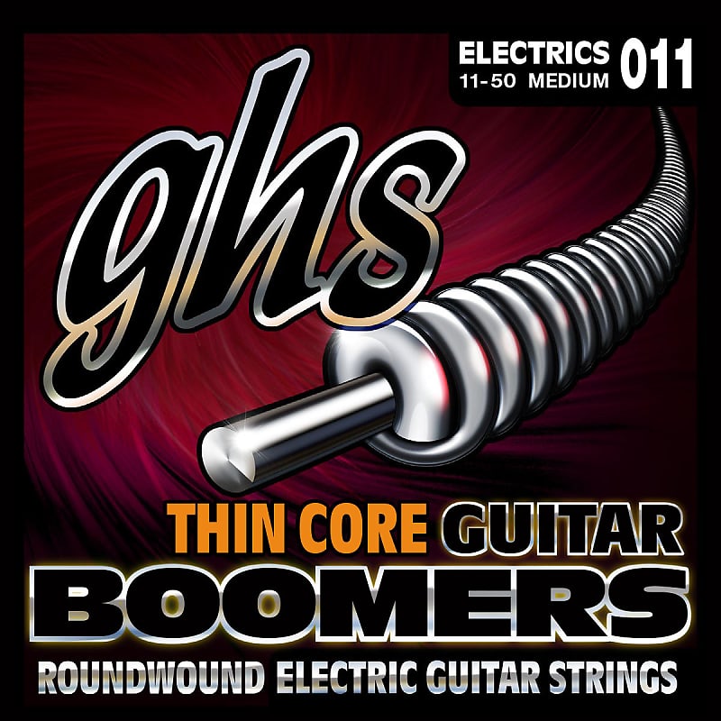 GHS Thin Core Boomers Medium 11-50 Electric Guitar Strings (TC-GBM) image 1