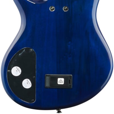 Jackson JS Series Spectra JS3Q Electric Bass, Amber Blue Burst image 5