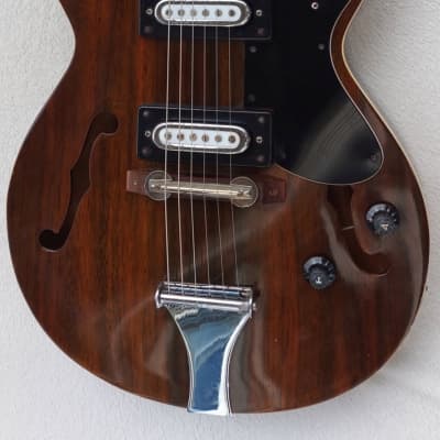 Life H510 – 1960s Vintage Semi Acoustic E-Guitar 6 String Gitarre image 3