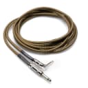 Hosa GTR-518R Tweed Guitar Cable,Straight to Right-Angle, 18ft