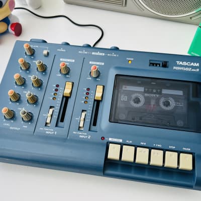 TASCAM Porta 02 mkII Ministudio 4-Track Cassette Recorder