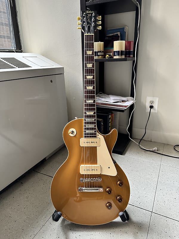 Tokai LS220S 2022 - Gold Top with Lollar p90 pickups | Reverb