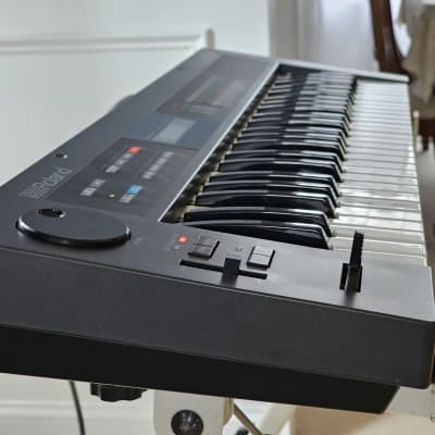 Roland Alpha Juno-1 49-Key Programmable Polyphonic Synthesizer 1985 - 1988 - Black image 7