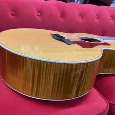 Taylor 655ce 12-String Acoustic Guitar 2003 Natural with Case With Repaired Cracks In Top. image 14