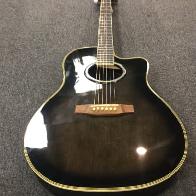 Used BARCLAY SA-330 Acoustic Guitars Black | Reverb