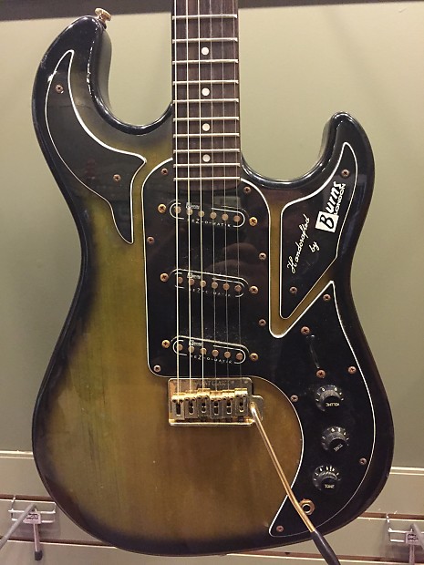 2002 Burns London Club Series Marquee Electric Guitar Green Burst