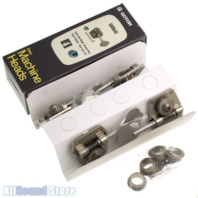 GOTOH GBR640-XN Res-O-Lite Lightweight Bass Tuners 4 In-Line 