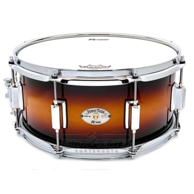 Rogers Powertone Limited Edition Snare Drum 14x6.5 Vintage Sunburst Lacquer image 3