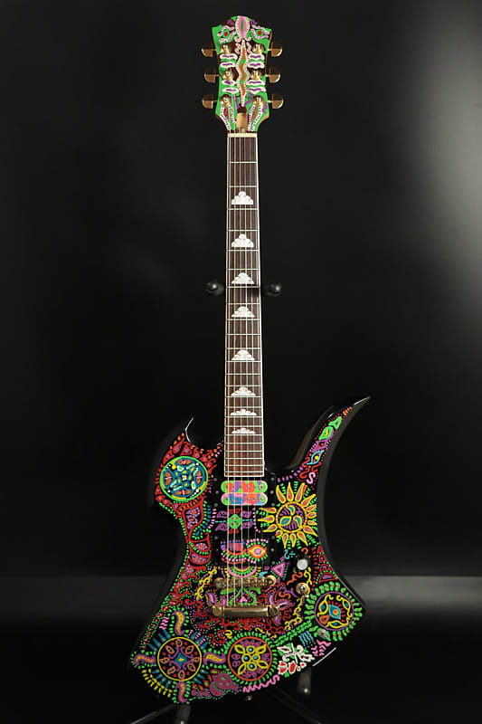 FERNANDES MG hide サイケペイント 本人仕様改 EMG タップ FERNANDES MG hide サイケペイント 本人仕様改 EMG タップ