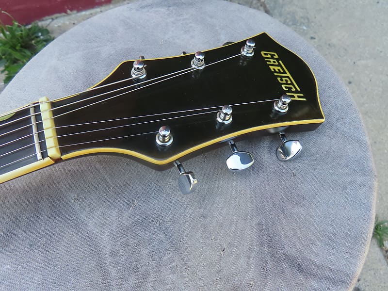GRETSCH 1970 ROCK JET 6130 MERCEDES BLACK CLEAN ORIGINAL