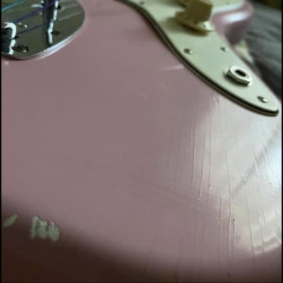 Fender Jazzmaster (original neck and pickups) 1966 - Pink image 5