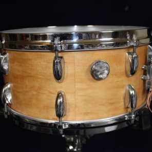 Gretsch 60s  Floor Show Model Snare Drum  6.5 x 14 Natural Maple image 5