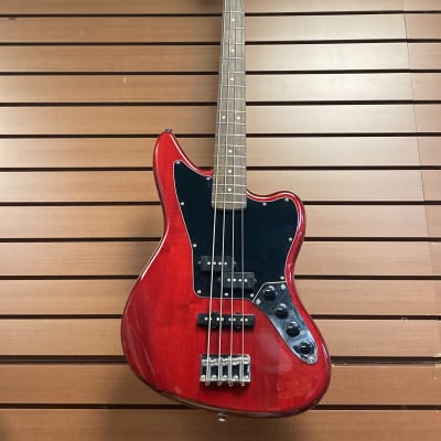 Squier Vintage Modified Jaguar Bass Black | Reverb