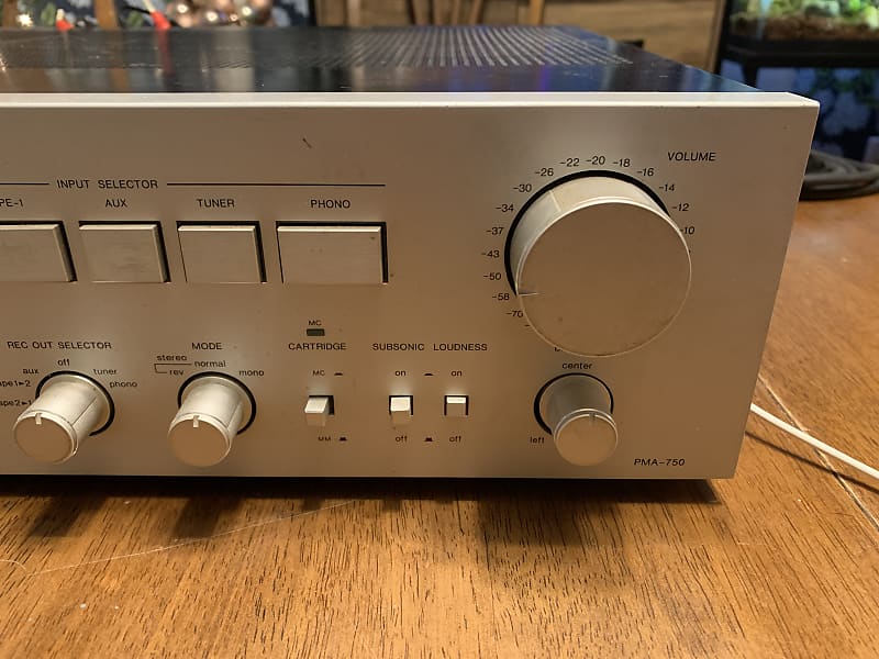 Denon PMA-750 1984 - Silver | Reverb