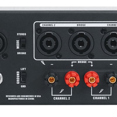 Gemini XGA-2000 2000 Watt Professional DJ/PA Live Sound Power Amplifier XGA2000 image 5