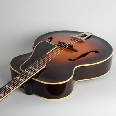 Gibson  L-7 Arch Top Acoustic Guitar (1948), ser. #A-1458, black hard shell case. image 7
