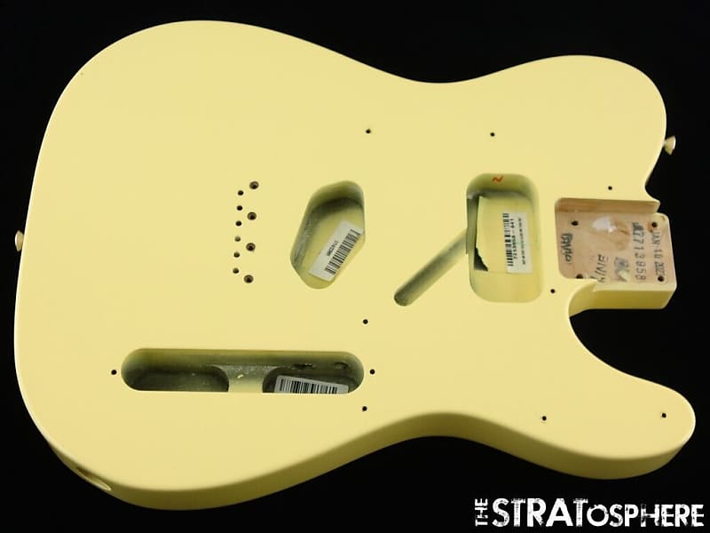 2022 Fender American Performer Humbucker Telecaster Tele BODY, Vint White image 1