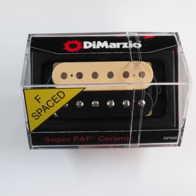 DiMarzio F-spaced Super PAF Ceramic Black/Creme DP 500