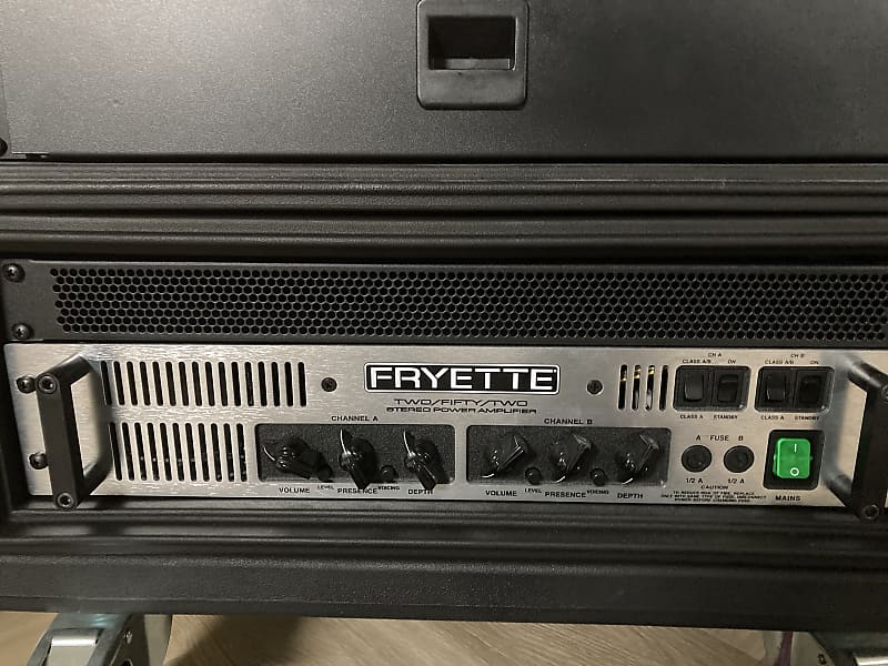 Fryette TWO/FIFTY/TWO STEREO POWER AMP 2021 Black & Silver Reverb