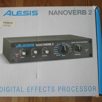 Alesis NanoVerb 2 Modified / Circuitbent / CV controlled Clock Speed!  Mint with box+manuals+PSU-EU image 6