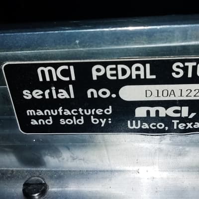 MCI D-10 Pedal Steel Double 10 String 8 Pedals 5 Knee Levers  Made in Waco Texas image 4