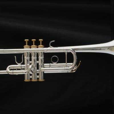 The Wonderful XO 1624 Professional C Trumpet with Gold Trim! image 5