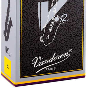 Vandoren SR614 V12 Series Alto Saxophone Reeds - Strength 4 (Box of 10)