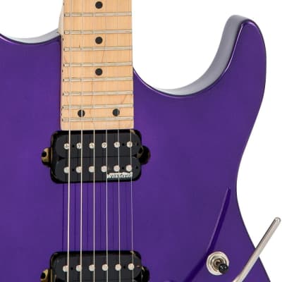 Vintage V6M24 ReIssued Series Electric Guitar ~ Pasadena Purple image 6
