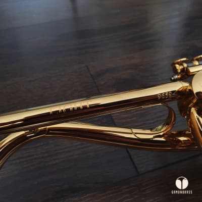 Schagerl Bb Trumpet Model "Gansch Horn" Gold Plated, | Reverb UK