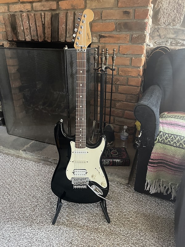 Squier Standard Fat Stratocaster with Floyd Rose | Reverb