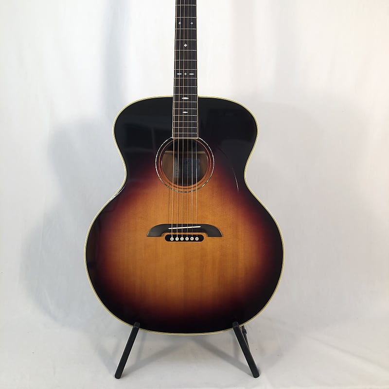 K Yairi JY84SB (2008) 59866 Jumbo Acoustic Sunburst Santos