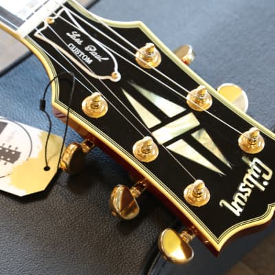 2007 Gibson Custom 1968 Les Paul Custom F Reissue Electric Guitar Figured Lemon Burst + COA OHSC image 12