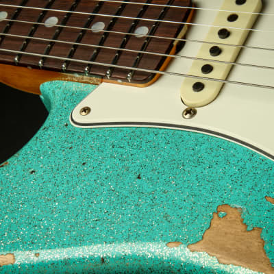 Fender Stratocaster ミントグリーン Fender Custom Shop 1967 Stratocaster Heavy Relic Guitar Aged