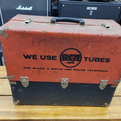 RCA T.V. Repair Tube Kit With 150 Tubes 1960s-70s Red image 6