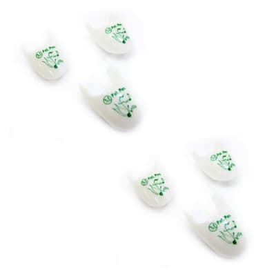 Fred Kelly Picks Finger Delrin Freedom Large 6 Pack
